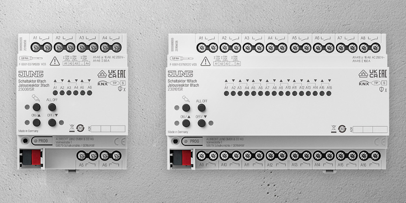 KNX Schalt- und Jalousieaktoren bei Elektro Herdel GmbH in Seeheim-Jugenheim