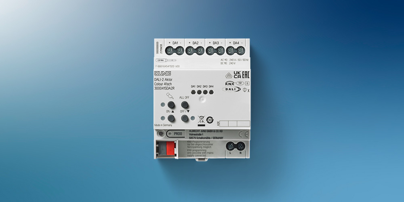 KNX DALI 2 Gateway Colour bei Elektro Herdel GmbH in Seeheim-Jugenheim